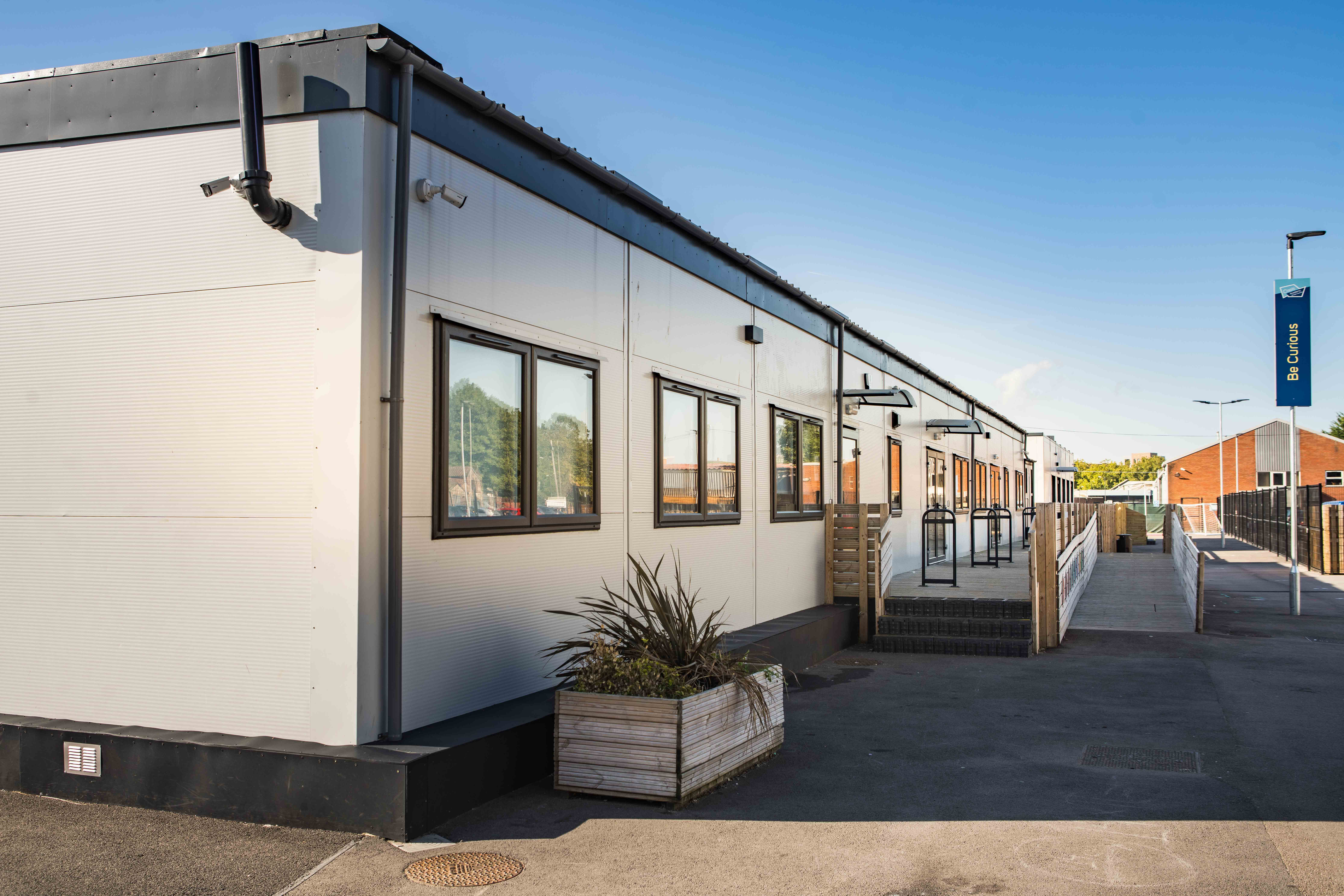 Oasis Academy Temple Quarter Modular Building